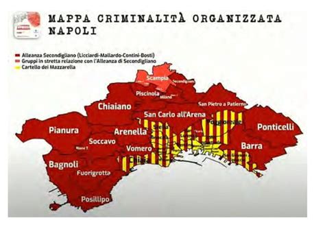 La mappa dei clan di camorra più potenti di Napoli: ecco chi。